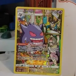 Gengar TG06/TG30 SWSH11 Lost Origin Trainer Gallery Holo Full Art UR - Image 1