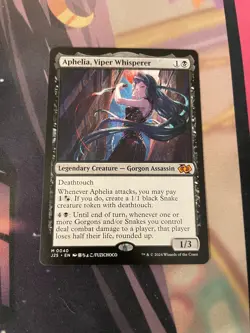 MTG - APHELIA VIPER WHISPERER - MYTHIC - NM - J25 - Image 1