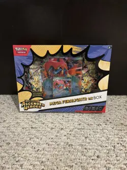 Pokemon TCG: Mega Evolution Ascended Heroes - Mega Feraligatr ex Box - Image 1