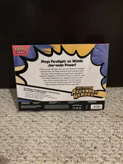 Pokemon TCG: Mega Evolution Ascended Heroes - Mega Feraligatr ex Box - Image 2