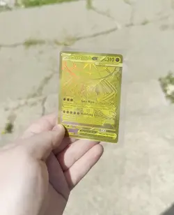 Pokemon Gold Mega Zygarde EX Mega Hyper Rare 124/088 Near Mint Perfect Order - Image 2