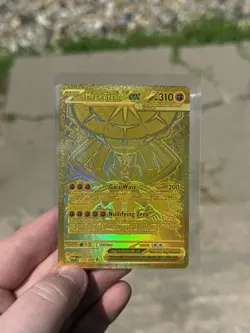Pokemon Gold Mega Zygarde EX Mega Hyper Rare 124/088 Near Mint Perfect Order - Image 3