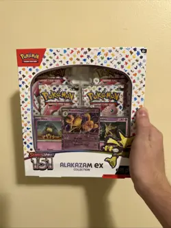 Pokemon TCG Scarlet and Violet - 151 Alakazam ex Collection Box -brand new - Image 1