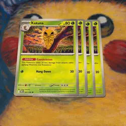Pokemon Mega Evolution Chaos Rising X4 Playset Common Uncommon Reverse Holo Rare - Image 4