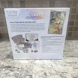 FACTORY SEALED!!! Pokemon TCG 2025 Prismatic Evolutions Elite Trainer Box ENG - Image 3