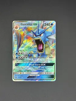 The Pokemon Company Gyarados GX 18/111 Ultra Rare Full Art Holo EN 2017 - Image 1
