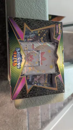 Pokemon TCG Shining Fates Shiny Eldegoss V Collection Box - Sealed New - Image 2