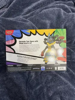 Pokemon TCG Mega Lucario Premium Poster Collection Ascended Sealed Brand New!! - Image 2