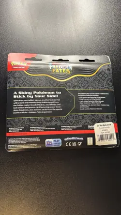 Paldean Fates Tech Sticker Triple Pack Blister - Greavard Promo - Sealed Pokemon - Image 2