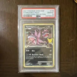 Pokemon Hydreigon C Lv.61 SWSH138 Sword & Shield Promo Holo English PSA 10 - Image 1