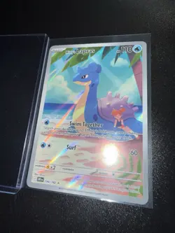 Pokemon TCG SV Destined Rivals Misty's Lapras 194/182 Illus Rare Holo 110 HP - Image 1