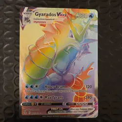 Gyarados VMAX 207/203 SWSH07: Evolving Skies Secret Rare Holo Pokemon TCG - Image 1