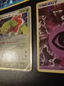 Pokemon - Lotto 4 Carte Set EX - 3 Energie Foil - Meganium Ex - Ita Vintage - Image 3