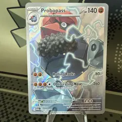 Pokemon TCG Probopass 096/088 Full Art Illustration Rare Holo Perfect Order - Image 1