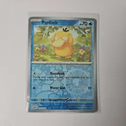 Psyduck 054/165 C 151 Pokemon Reverse Holo NM - Image 1