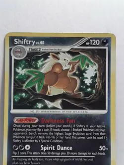 Shiftry 14/130 Diamond and Pearl Pokemon Rare Used Damaged Please See Pictures - Image 2