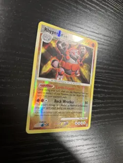 Pokemon Rhyperior 12/130 Diamond and Pearl Reverse Holo 2007 English - Image 3