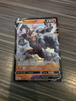 Machamp V #72 Ultra Rare Holo 072/189 Pokemon TCG Astral Radiance NM - Image 1