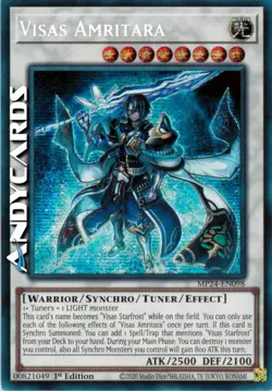 VISAS AMRITARA • Segreta Prismatica • MP24 EN098 • 1Ed • Yugioh! • ANDYCARDS - Image 1