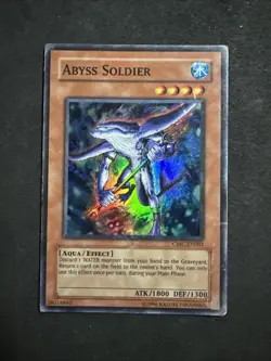 Abyss Soldier (Capsule Monster Coliseum) CMC-EN001 Yu-Gi-Oh! Video Game... - Image 1
