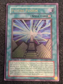 Yu-Gi-Oh Future Fusion Ultimate Rare 1st Edition POTD-EN044 MP - Image 1