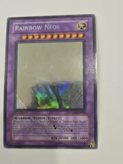 YUGIOH Rainbow Neos (PTDN-EN044) Ghost Rare 1st Edition LP - Image 1