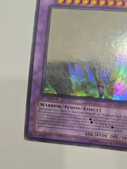 YUGIOH Rainbow Neos (PTDN-EN044) Ghost Rare 1st Edition LP - Image 3