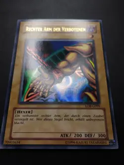 YUGIOH 2003 | RIGHT ARM OF THE FORBIDDEN ONE | LOB-G099 | GERMAN | NM - MINT - Image 5