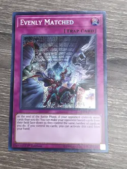 Yu-Gi-Oh! TCG Evenly Matched CIBR-EN077 Secret Rare 1st Ed NM - Image 1