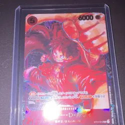 Bandai One Piece CCG Monkey D. Luffy ST01-012 SR Holo JP Starter Deck 1 - Image 1