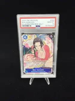 ONE PIECE ILLUSTRATION BOX VOL 1&2 NAMI BOA MARIA YAMATO SEQUENTIAL SET PSA 10 - Image 2