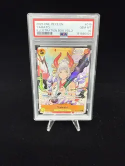 ONE PIECE ILLUSTRATION BOX VOL 1&2 NAMI BOA MARIA YAMATO SEQUENTIAL SET PSA 10 - Image 4
