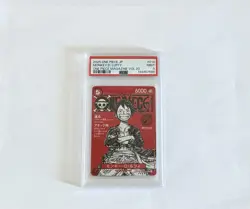 2025 One Piece Japanese Monkey D. Luffy ST21-014 Magazine Vol. 20 Promo PSA 9 - Image 2