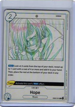Hope EB02-031 Rare Extra Booster: Anime 25th Collection One Piece Foil - Image 1