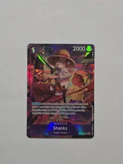 One Piece Shanks Altar Art Card OP13-065 R Carrying On His Will - Image 1