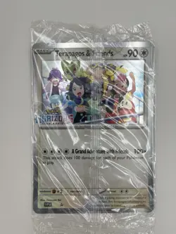 Pokemon TCG - Terapagos And Friends - Jumbo promo Card - Horizons - M/NM - Image 1