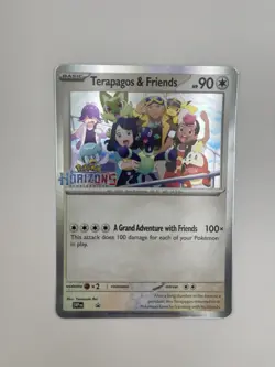 Pokemon TCG - Terapagos And Friends - Jumbo promo Card - Horizons - M/NM - Image 4