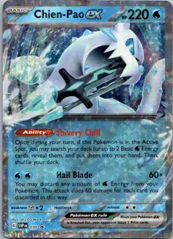 Chien-Pao ex Promo SV: Scarlet & Violet Promo Cards 030 NM - Image 1
