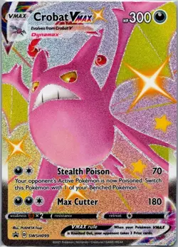 Crobat VMAX Promo SWSH: Sword & Shield Promo Cards SWSH099 NM - Image 1