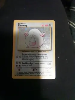3 1995 Pokemon TCG Base Set Cards Light Ninetales Ampharos Chansey - Image 5