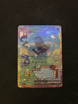 Shiny Lugia Pokemon Card Display Art Card - Image 1