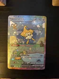 Bubble Jirachi - Pokemon Card - TCG Display Art Card - Star Holo - Image 1