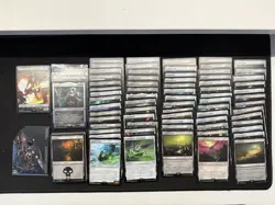 Magic the Gathering Warhammer 40k Necron Dynasties Commander Deck - Image 1