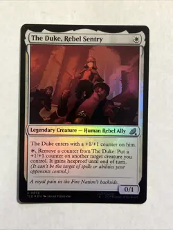 The Duke, Rebel Sentry Avatar: The Last Airbender: Eternal-Legal Foil - Image 1