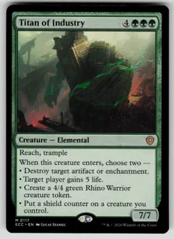 Titan of Industry Normal M Commander: Lorwyn Eclipsed 117 NM - Image 1