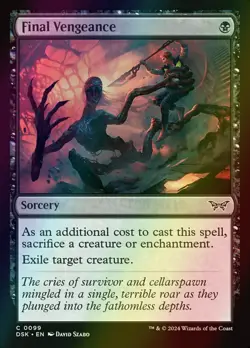 MTG Final Vengeance Foil ** Duskmourn: House of Horror ** English - Image 1