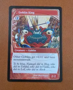 NM Goblin King MB #191 Future Sight Mystery Booster 2 - Image 1