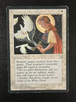 Swords to Plowshares - MTG - Magic The Gathering Ice Age - Image 1