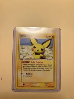 Pokemon TCG Pichu 59/106 EX Emerald Regular 40 HP 2005 Common Unlimited - Image 3