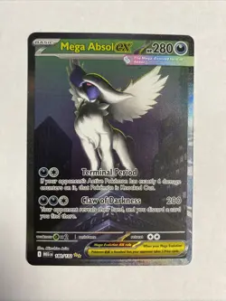 Pokemon TCG Mega Absol EX Sir 180/132 Mega Evolution English - Image 1